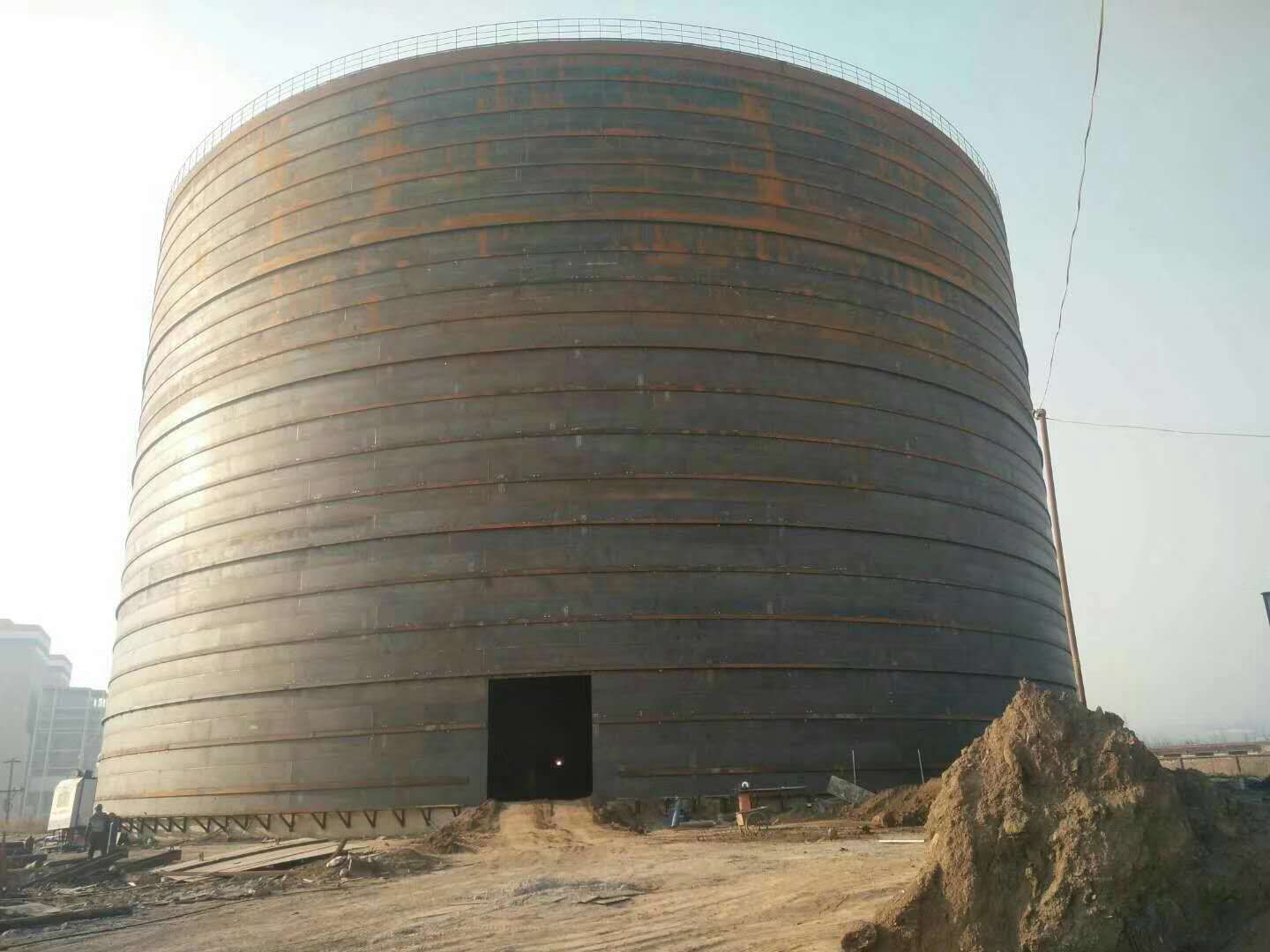 宋洛乡承建大型钢板库的好处及原理