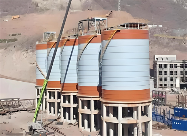 宋洛乡高架钢板仓